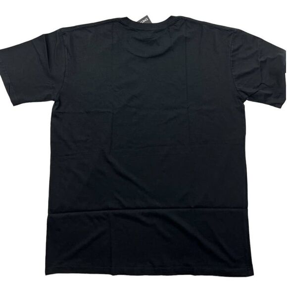 New Smith Men US XXL Black T-Shirt Crew Neck Passage Cotton Tee Short Sleeve - Picture 2 of 4